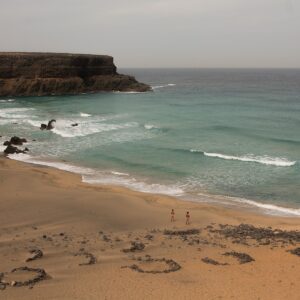 Nude awakening in Fuerteventura