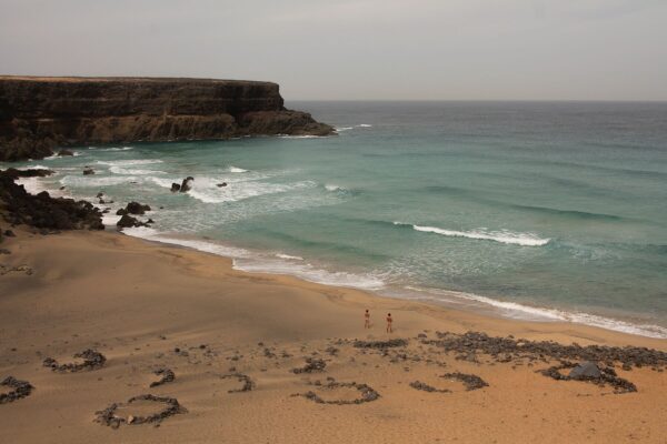 Nude awakening in Fuerteventura