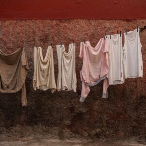 Hanging clothes - Morocco